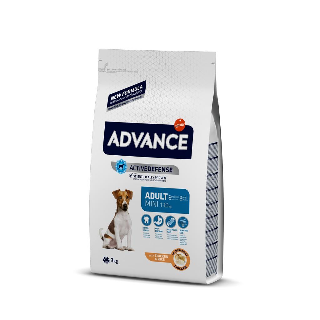 Advance Adult Mini Tavuklu Küçük Irk Yetişkin Köpek Maması 3 Kg