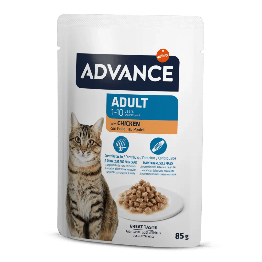 Advance Cat Adult Chıcken Wet Pouch 12x85gr Advance Cat Adult Chıcken Wet Pouch 12x85gr