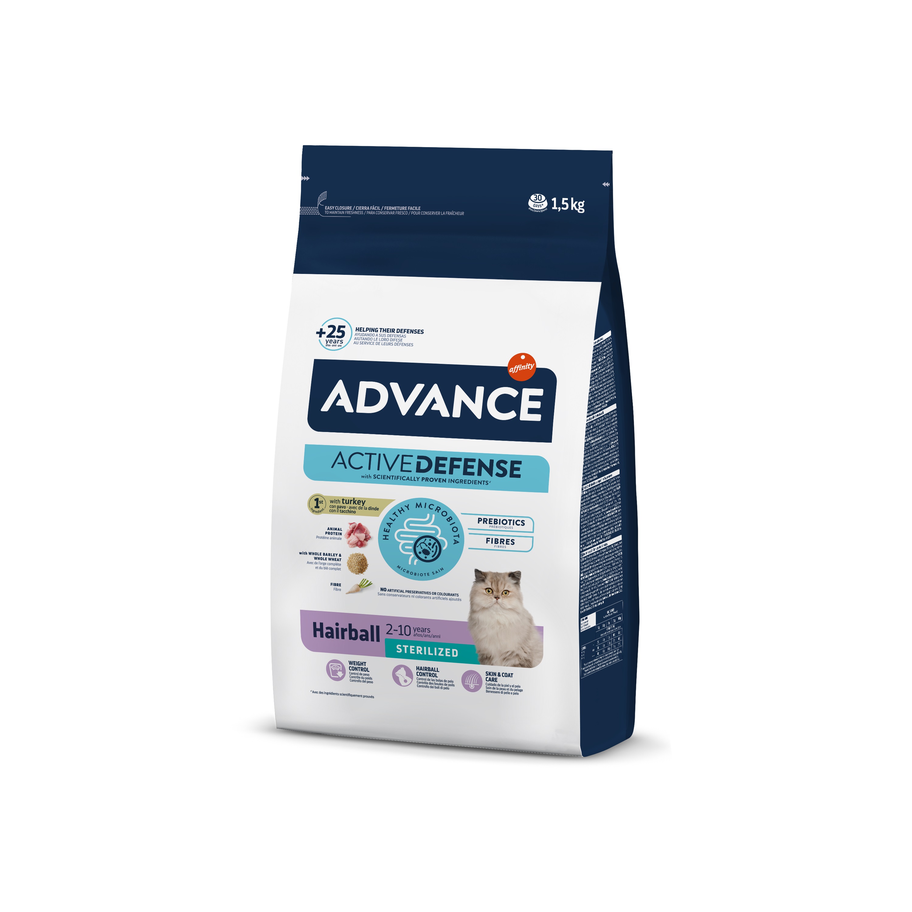 Advance Cat Sterılızed Haırball 1.5 Kg Advance Cat Sterılızed Haırball 1.5 Kg