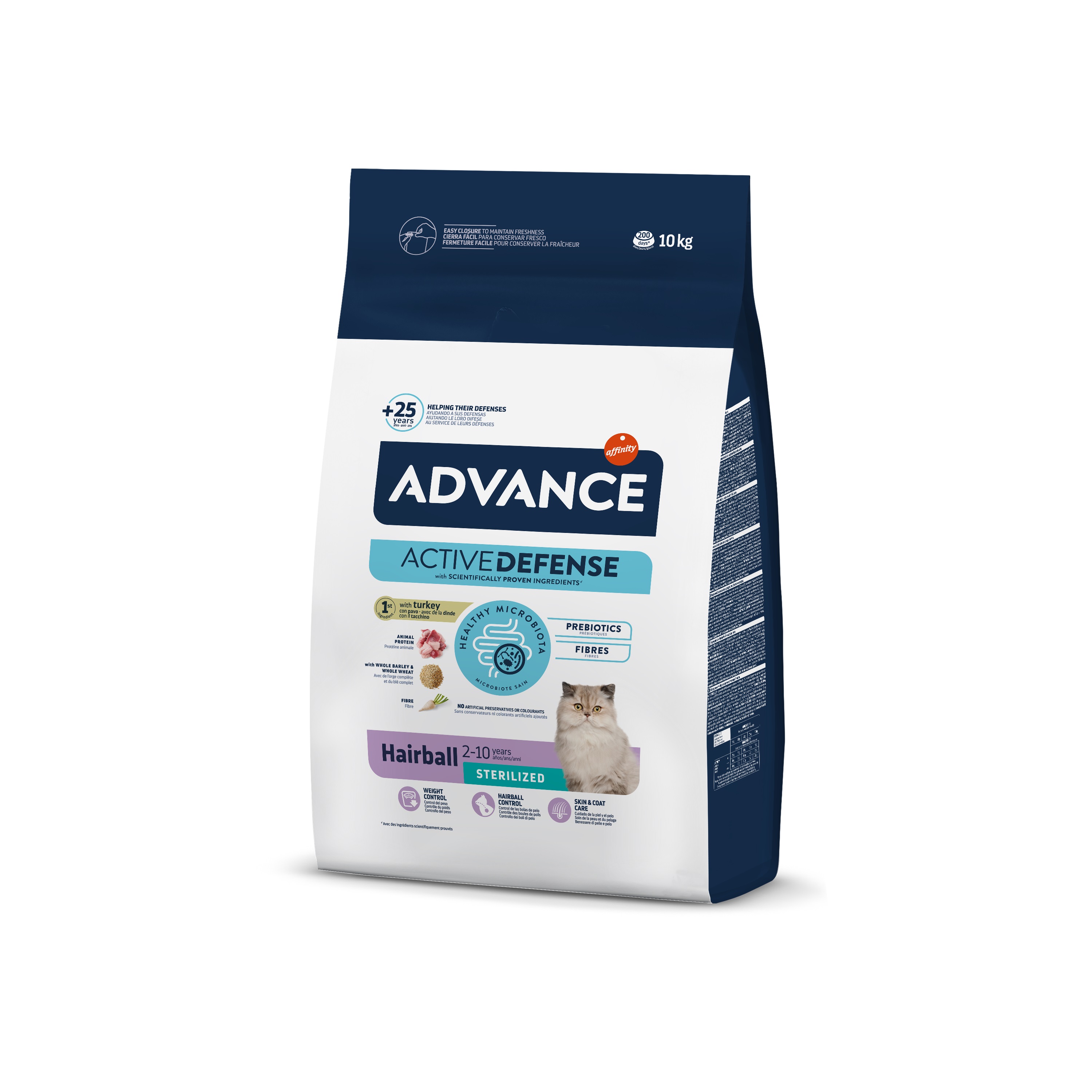 Advance Cat Sterılızed Haırball 10 Kg Advance Cat Sterılızed Haırball 10 Kg