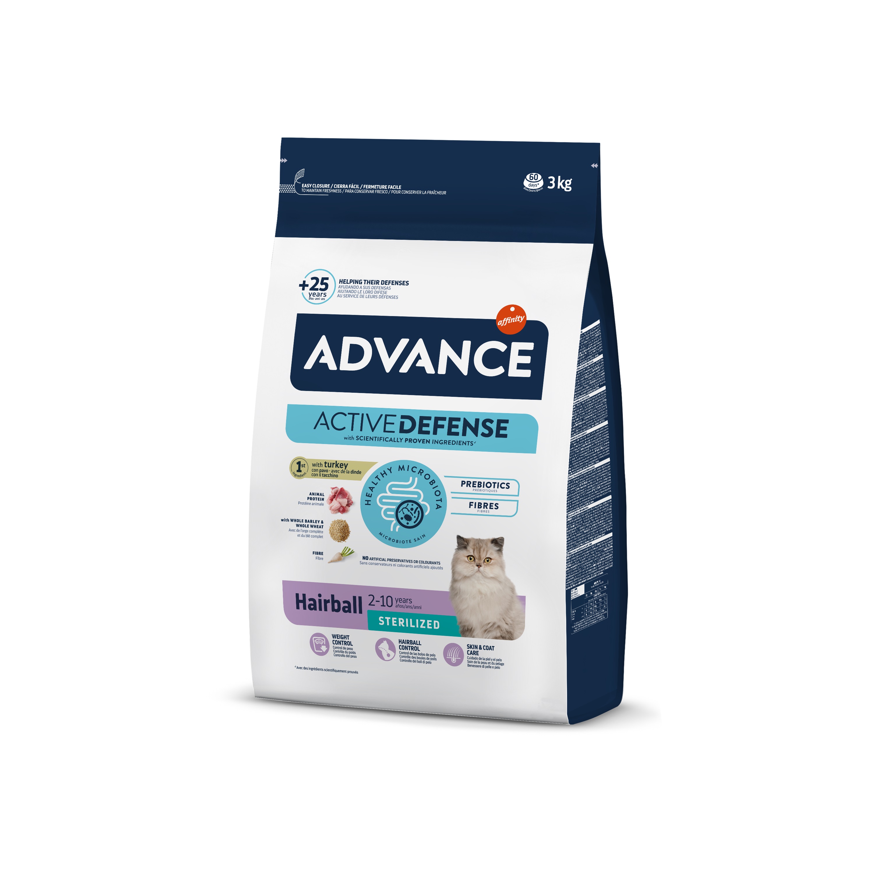 Advance Cat Sterılızed Haırball 3 Kg Advance Cat Sterılızed Haırball 3 Kg