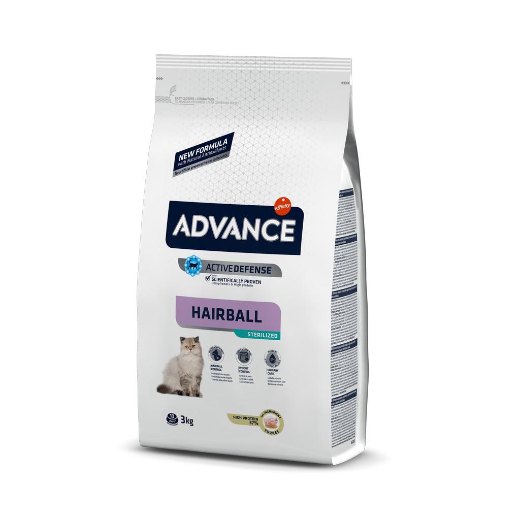 Advance Hairball Sterilized Hindili Kısır Kedi Maması 3 Kg Advance Hairball Sterilized Hindili Kısır Kedi Maması 3 Kg