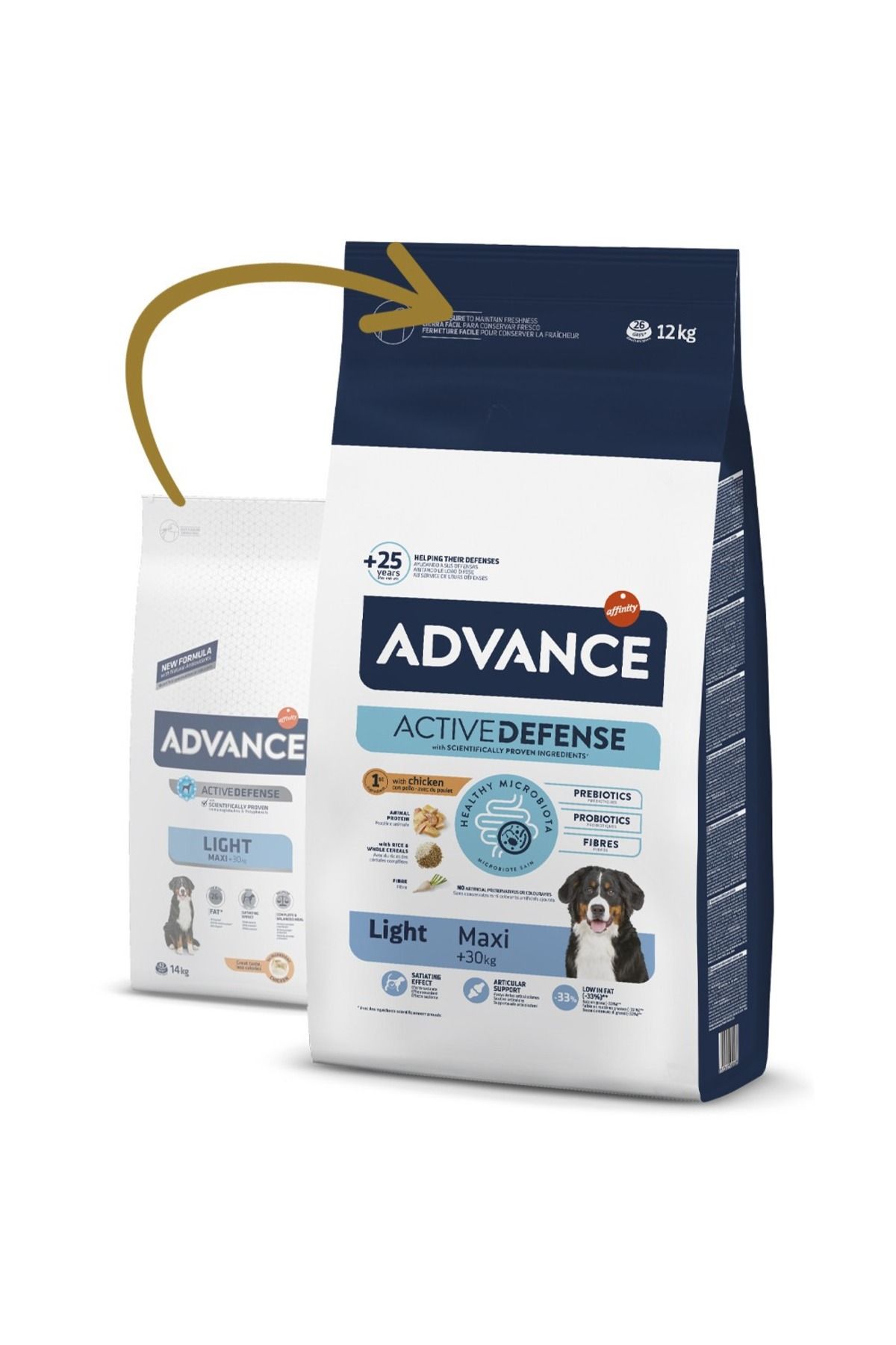 Advance Maxi Lıght Köpek Maması 12 Kg Advance Maxi Lıght Köpek Maması 12 Kg