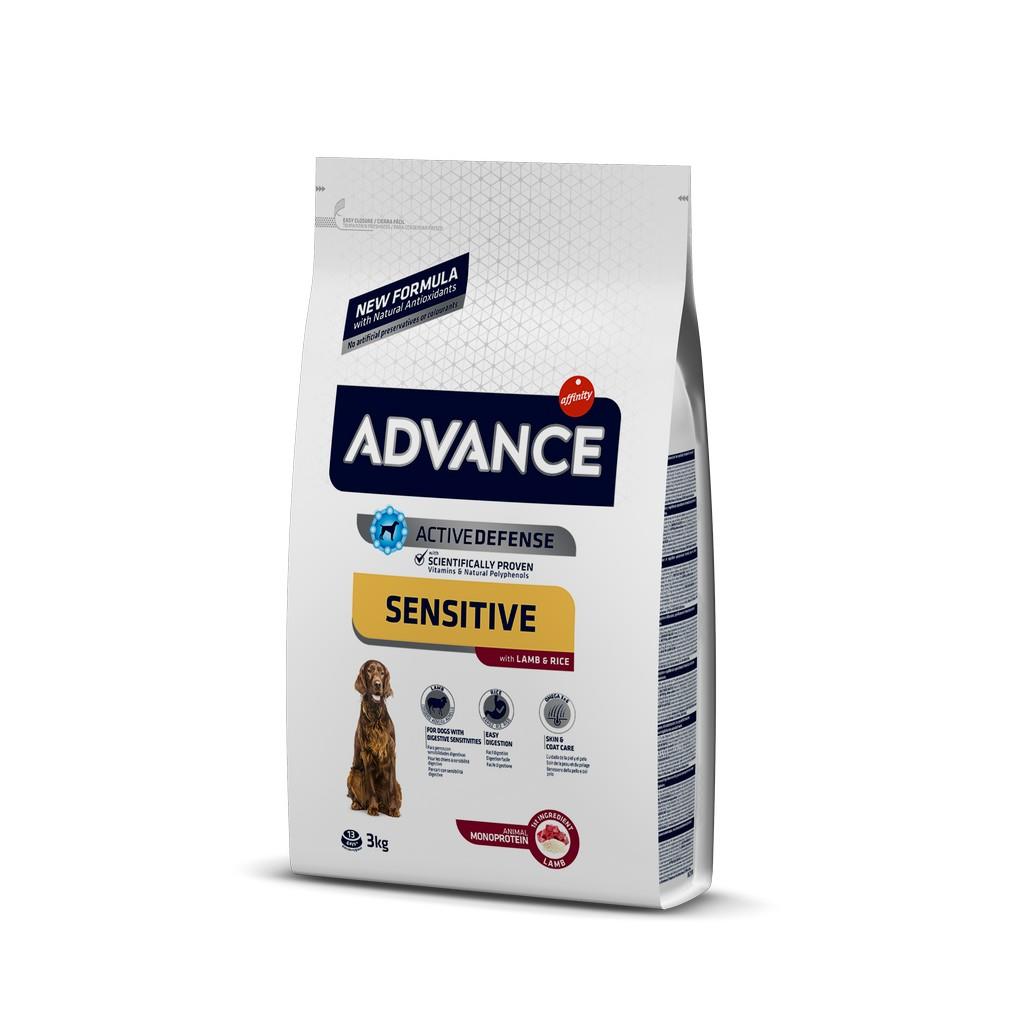 Advance Sensitive Kuzulu Yetişkin Köpek Maması 3 Kg Advance Sensitive Kuzulu Yetişkin Köpek Maması 3 Kg