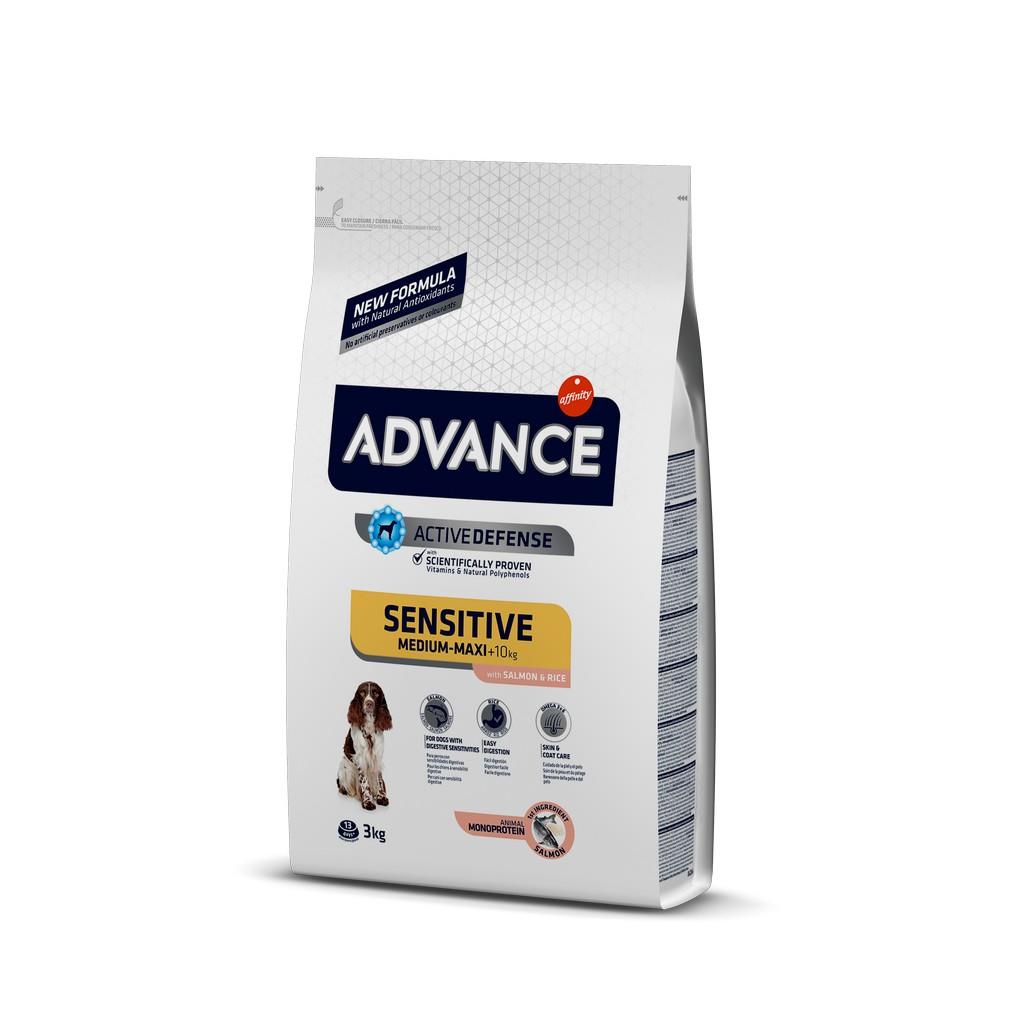 Advance Sensitive Medium Maxi Somunlu Orta Irk Köpek Maması 3 Kg Advance Sensitive Medium Maxi Somunlu Orta Irk Köpek Maması 3 Kg