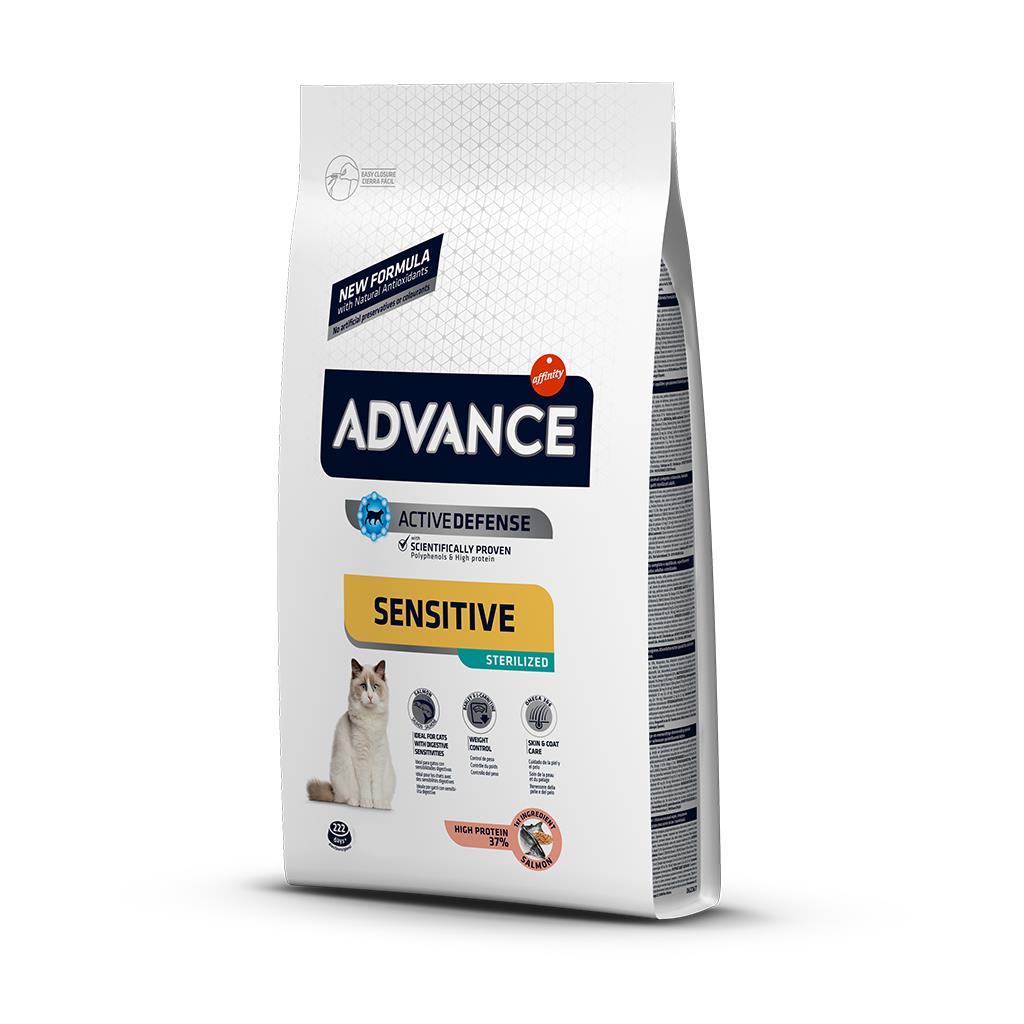 Advance Sensitive Sterilized Somonlu Kısır Kedi Maması 1.5 Kg Advance Sensitive Sterilized Somonlu Kısır Kedi Maması 1.5 Kg