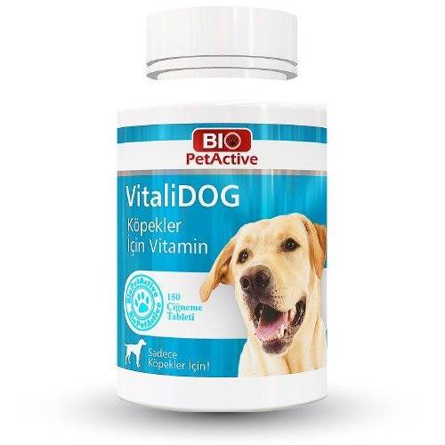 Bio Pet Active Vitalidog Köpekler İçin Multi Vitamin 150 Tablet