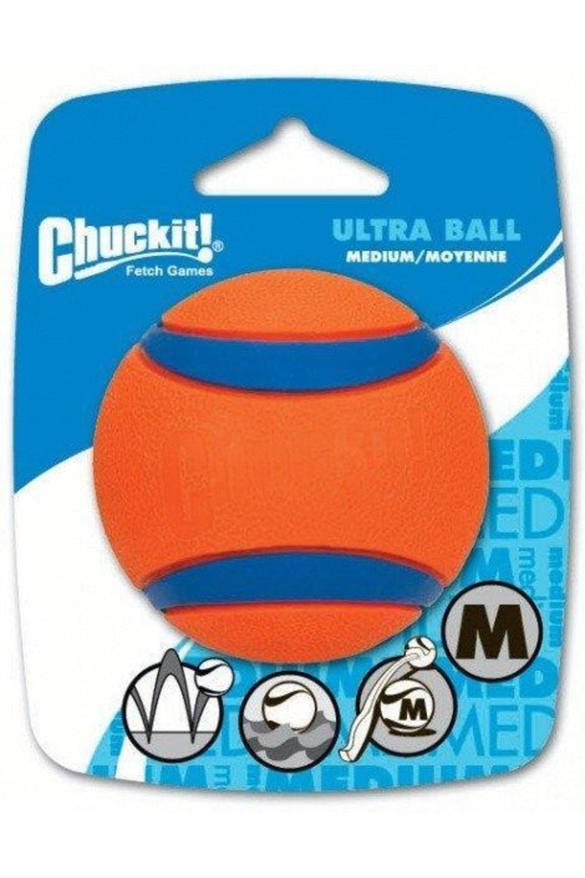 Chucklit! Ultra Ball Köpek Oyun Topu ( Orta Boy) Chucklit! Ultra Ball Köpek Oyun Topu ( Orta Boy)