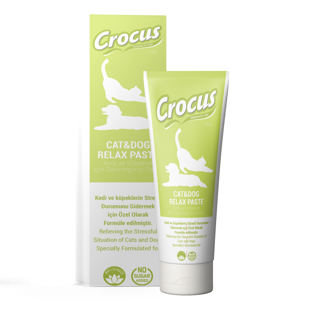 Crocus Kedi Köpek Relax Macun 100 Gram Crocus Kedi Köpek Relax Macun 100 Gram