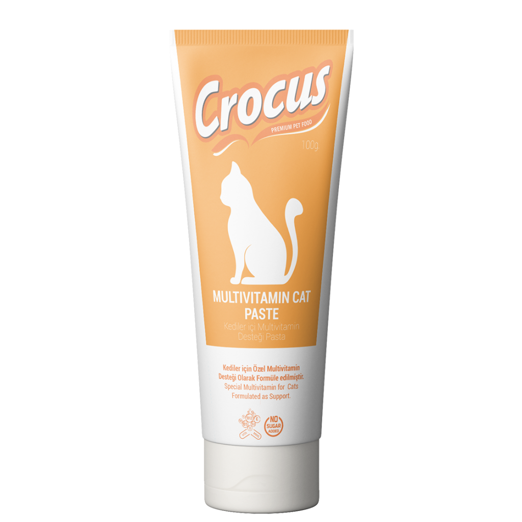 Crocus Kedi Multivitamin Macun 100 Gram Crocus Kedi Multivitamin Macun 100 Gram