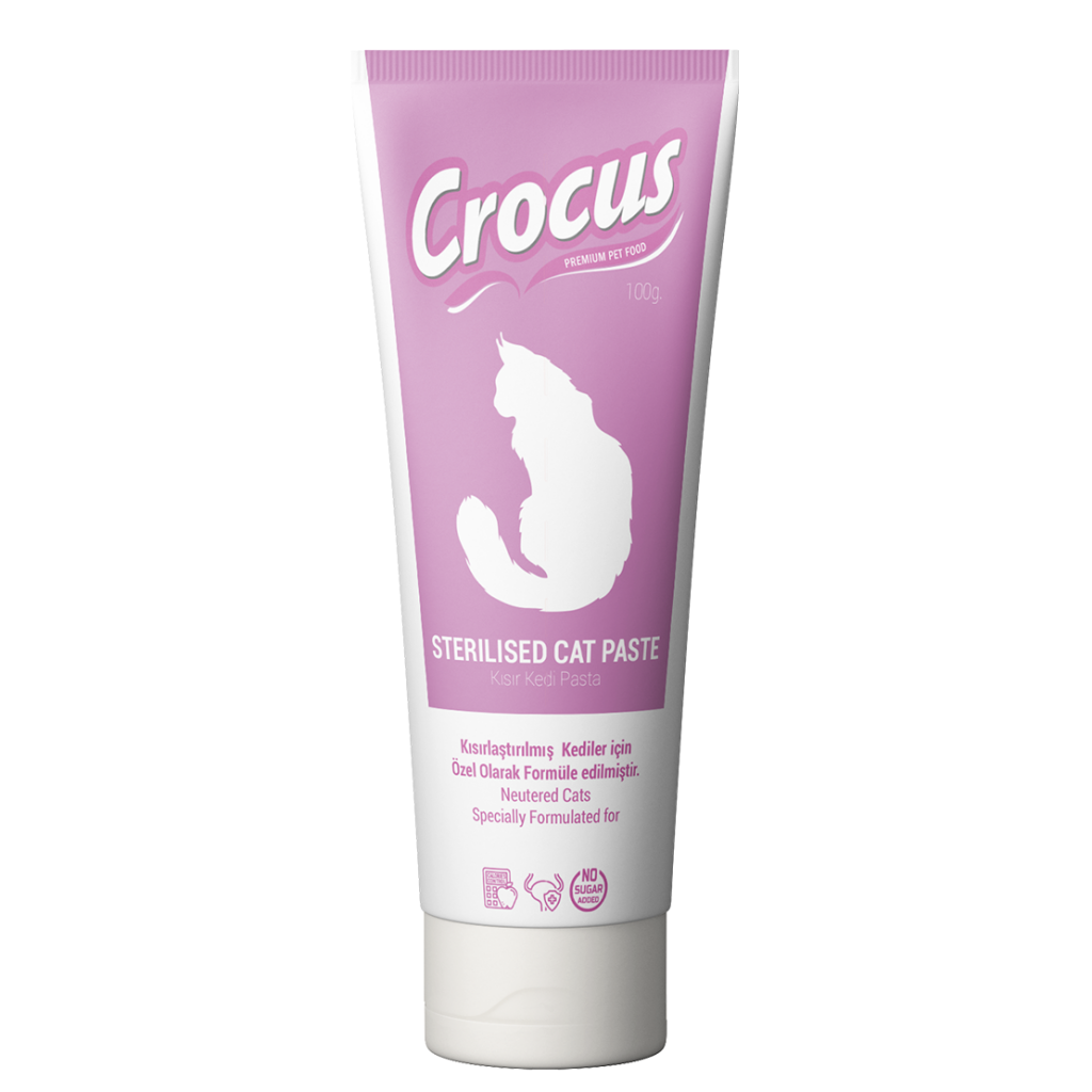 Crocus Kedi Sterilised Malt Macunu 100 Gram Crocus Kedi Sterilised Malt Macunu 100 Gram