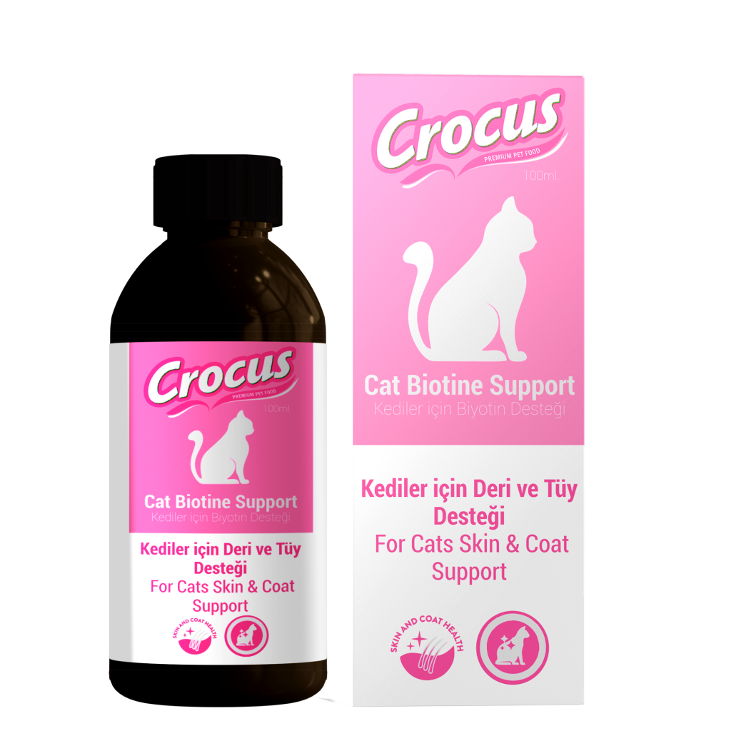 Crocus Kedi Tüy Sağlığı Damlası 100 Ml Crocus Kedi Tüy Sağlığı Damlası 100 Ml