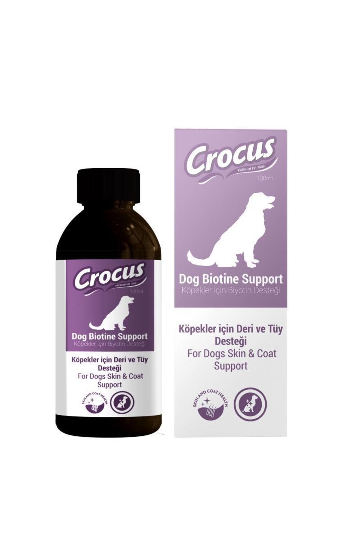 Crocus Köpek Tüy Sağlığı Damlası 100 Ml Crocus Köpek Tüy Sağlığı Damlası 100 Ml
