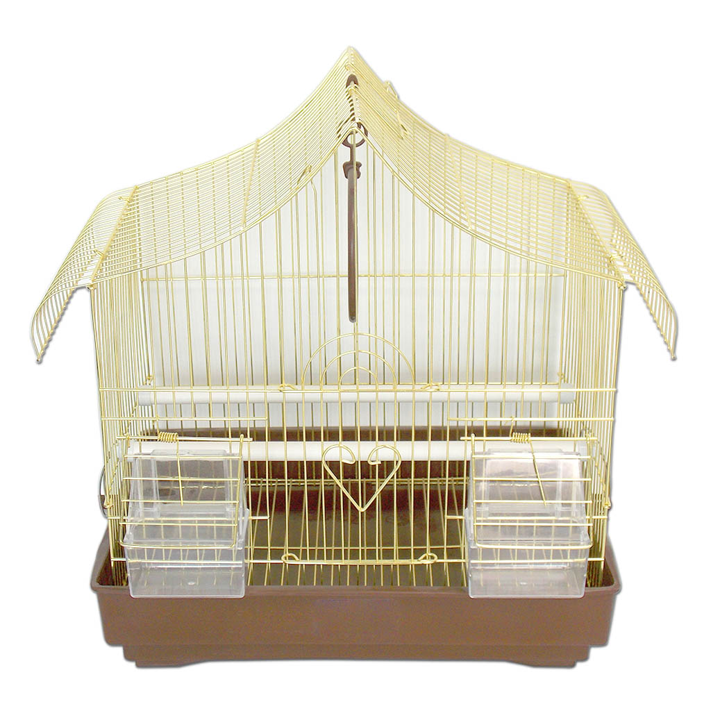 Dayang Çatılı Pirinç Kafes 33x23x35 Dayang Çatılı Pirinç Kafes 33x23x35