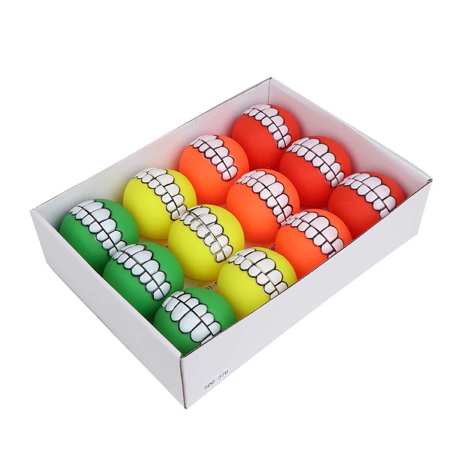 Eastland 12`li Plastik Diş Desenli Top Seti Çap 7 Cm Eastland 12`li Plastik Diş Desenli Top Seti Çap 7 Cm