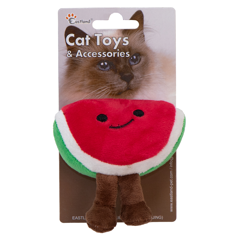 Eastland Catnipli Hışırtılı Peluş Karpuz 8,5cm Eastland Catnipli Hışırtılı Peluş Karpuz 8,5cm
