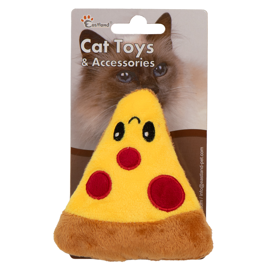 Eastland Catnipli Hışırtılı Peluş Pizza 11cm Eastland Catnipli Hışırtılı Peluş Pizza 11cm