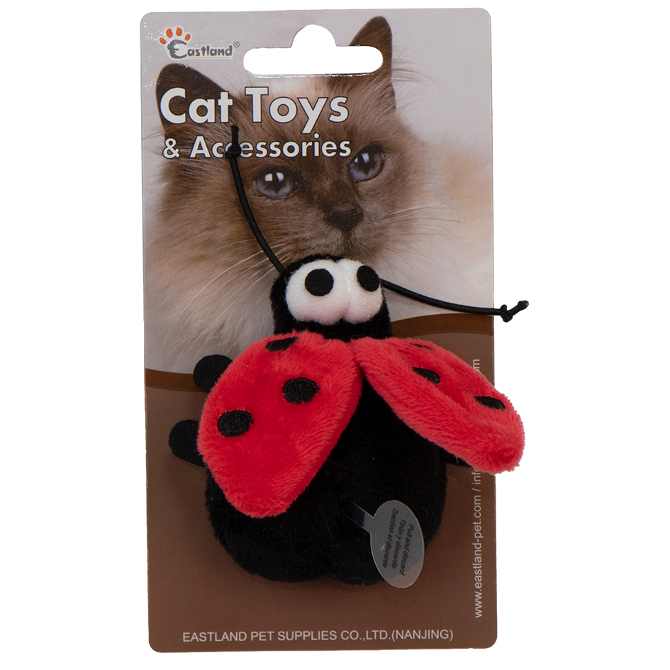 Eastland Catnipli Peluş Dijital Sesli Uğur Böceği Eastland Catnipli Peluş Dijital Sesli Uğur Böceği