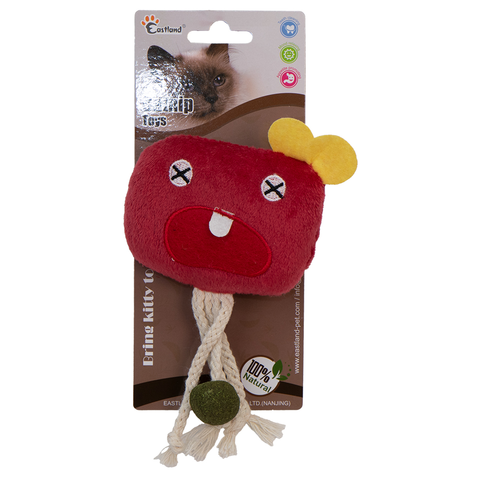 Eastland Catnipli Peluş Küp Canavar 10cm Eastland Catnipli Peluş Küp Canavar 10cm