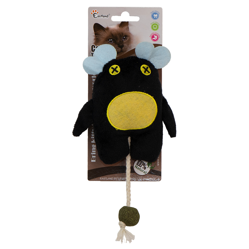 Eastland Catnipli Peluş Siyah Canavar 18cm Eastland Catnipli Peluş Siyah Canavar 18cm