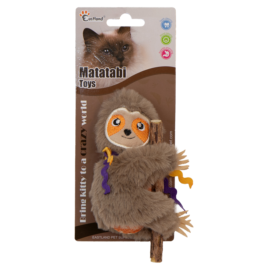 Eastland Catnipli Peluş Tembel Hayvan 8,5cm Eastland Catnipli Peluş Tembel Hayvan 8,5cm