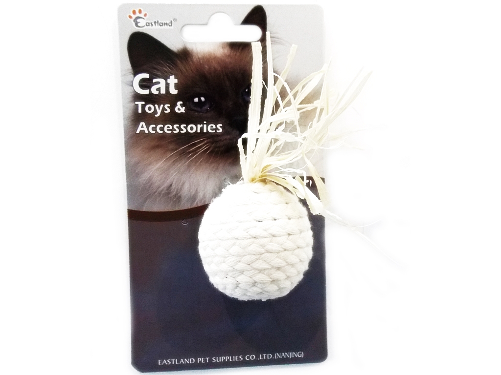 Eastland Düğümlü İp Kedi Oyn.çap:4,5 Cm Eastland Düğümlü İp Kedi Oyn.çap:4,5 Cm