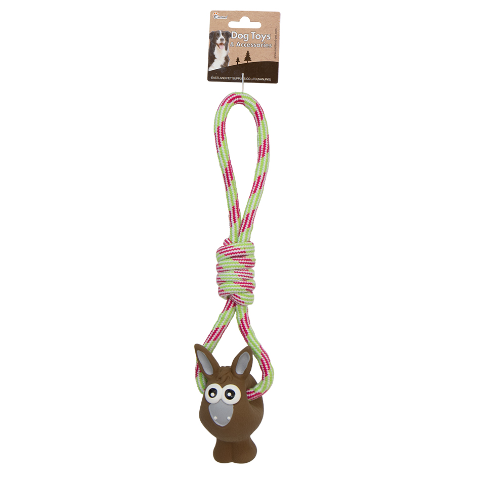 Eastland Düğümlü Stres İpli Peluş Eşek 42cm Eastland Düğümlü Stres İpli Peluş Eşek 42cm