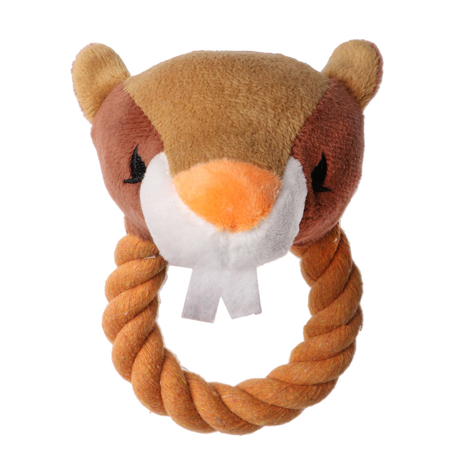 Eastland İpli Öten Peluş Kunduz Çap 18 Cm Eastland İpli Öten Peluş Kunduz Çap 18 Cm