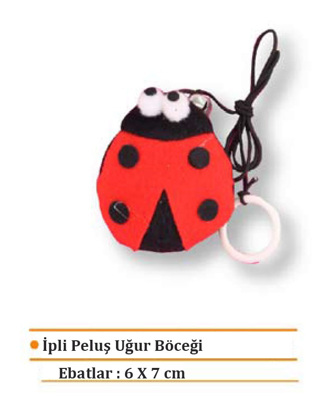 Eastland İpli Peluş Uğur Böceği 7 Cm Eastland İpli Peluş Uğur Böceği 7 Cm
