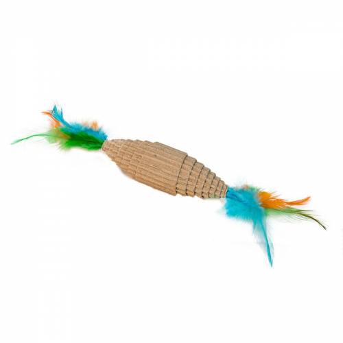 Eastland Karton Tüylü Kedi Oyuncağı 10×3 Cm Eastland Karton Tüylü Kedi Oyuncağı 10×3 Cm
