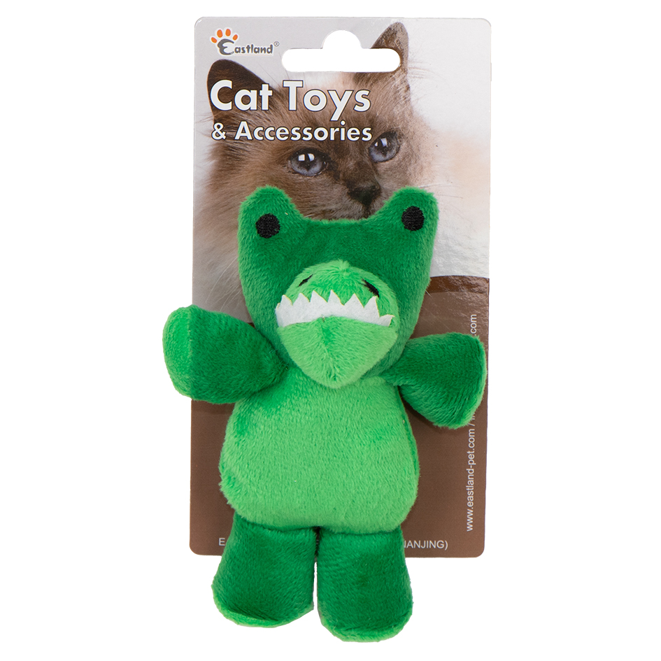 Eastland Kedi Otlu Peluş Timsah 12cm Eastland Kedi Otlu Peluş Timsah 12cm