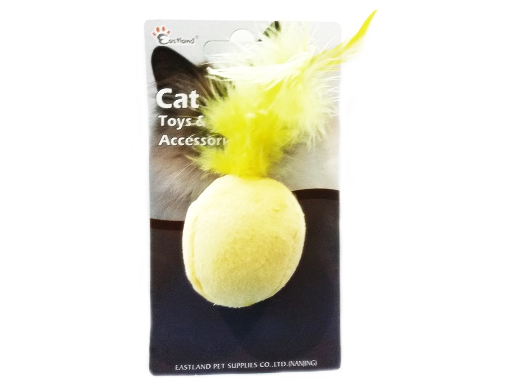 Eastland Kedi Otlu Tüylü Top 4,5 Cm Karş.renkli Eastland Kedi Otlu Tüylü Top 4,5 Cm Karş.renkli