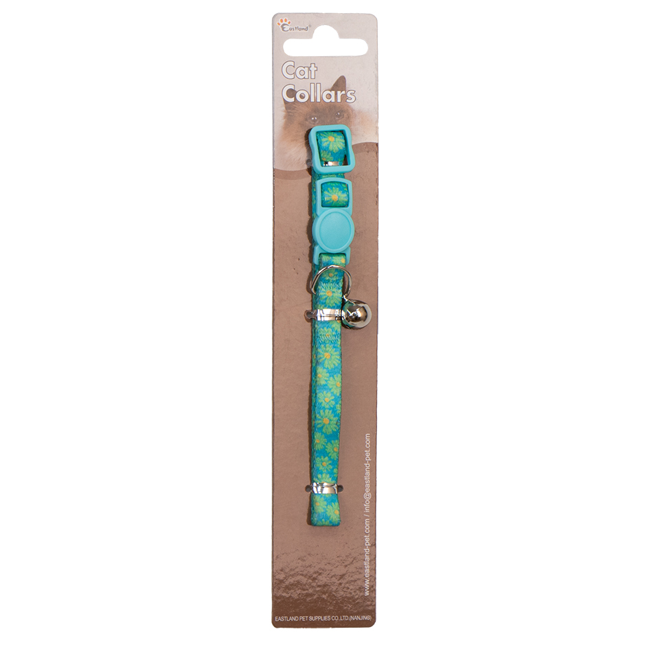Eastland Klipsli Çiçek Baskılı Kedi Tasması 22-30c Eastland Klipsli Çiçek Baskılı Kedi Tasması 22-30c