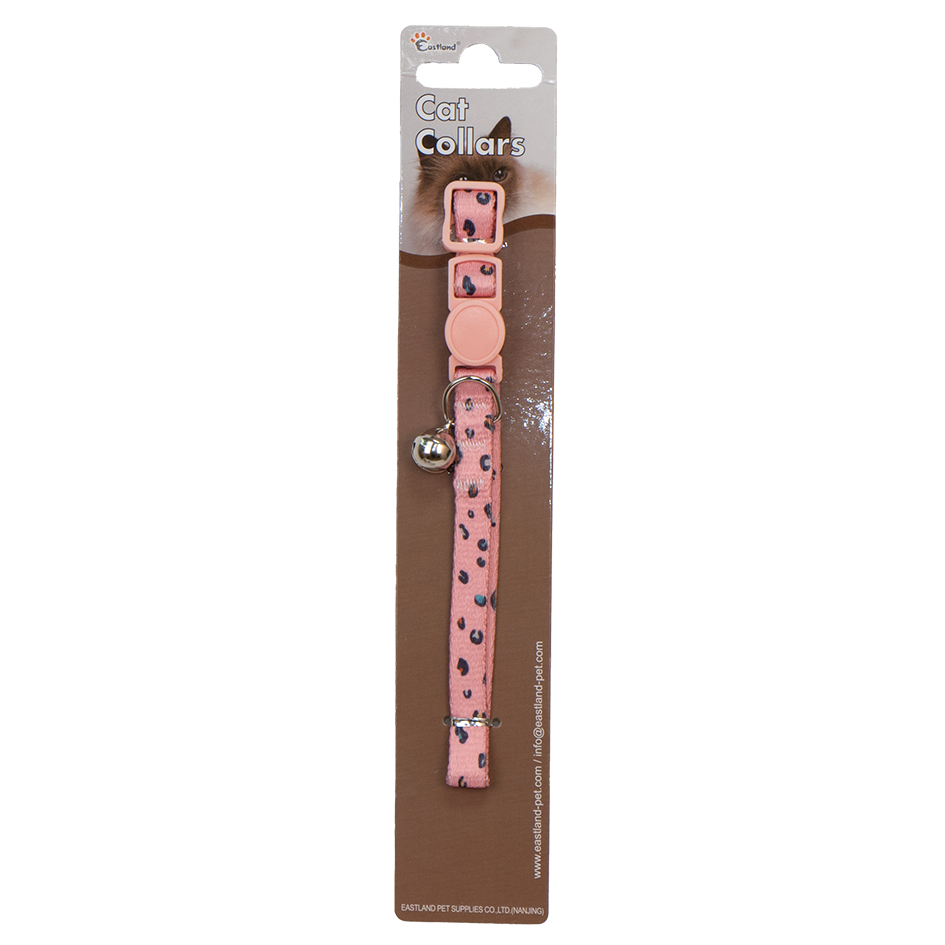 Eastland Klipsli Leopar Baskılı Kedi Tasması 22-30 Eastland Klipsli Leopar Baskılı Kedi Tasması 22-30