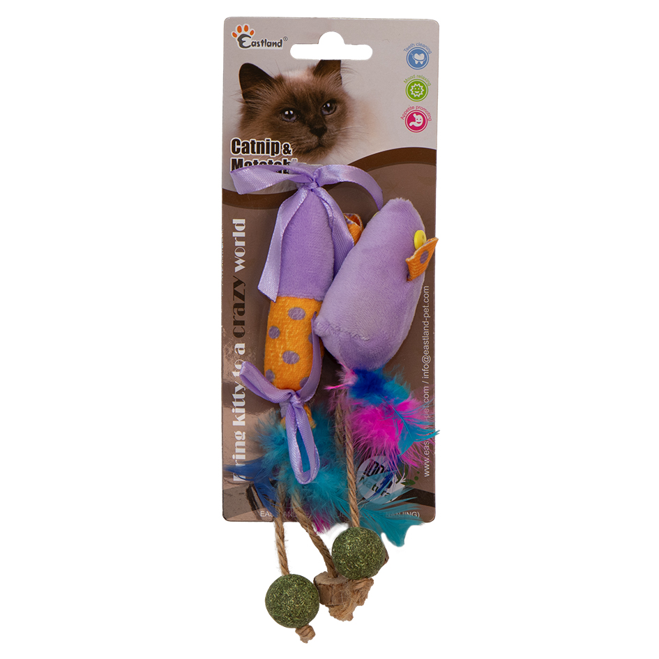 Eastland Matatabi Ve Catnipli Peluş Fare Ve Şekerl Eastland Matatabi Ve Catnipli Peluş Fare Ve Şekerl