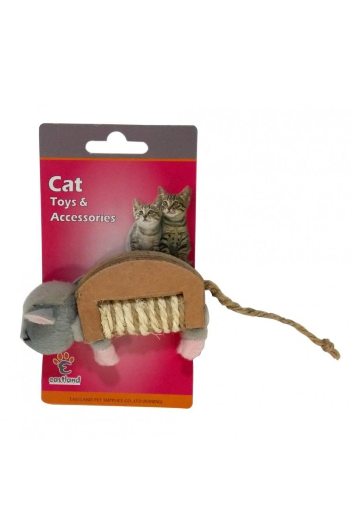 Eastland Peluş Hışırtılı Kedi Oyunçağı Farei 10 X 6 Cm Eastland Peluş Hışırtılı Kedi Oyunçağı Farei 10 X 6 Cm