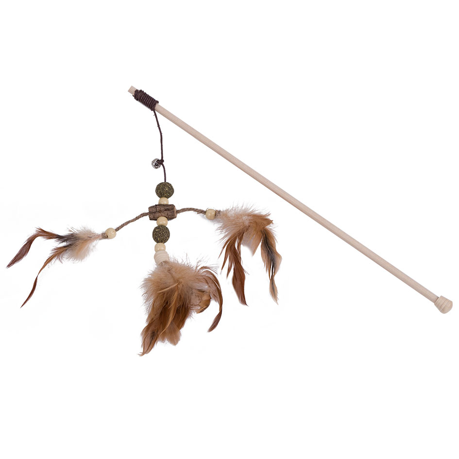 Eastland Tüylü Kedi Oltası Catnip Toplu 40 Cm Eastland Tüylü Kedi Oltası Catnip Toplu 40 Cm