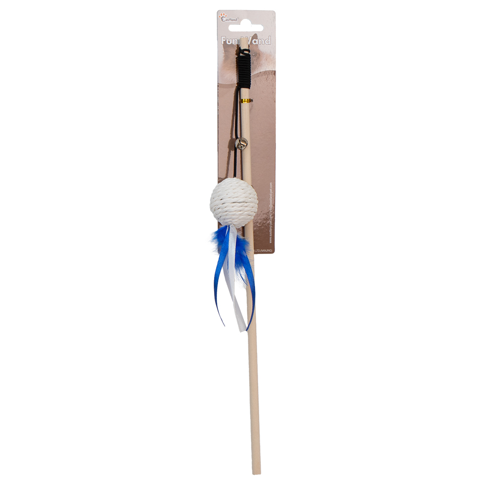 Eastland Zilli Ve Tüylü Kedi Oltası 40cm Eastland Zilli Ve Tüylü Kedi Oltası 40cm