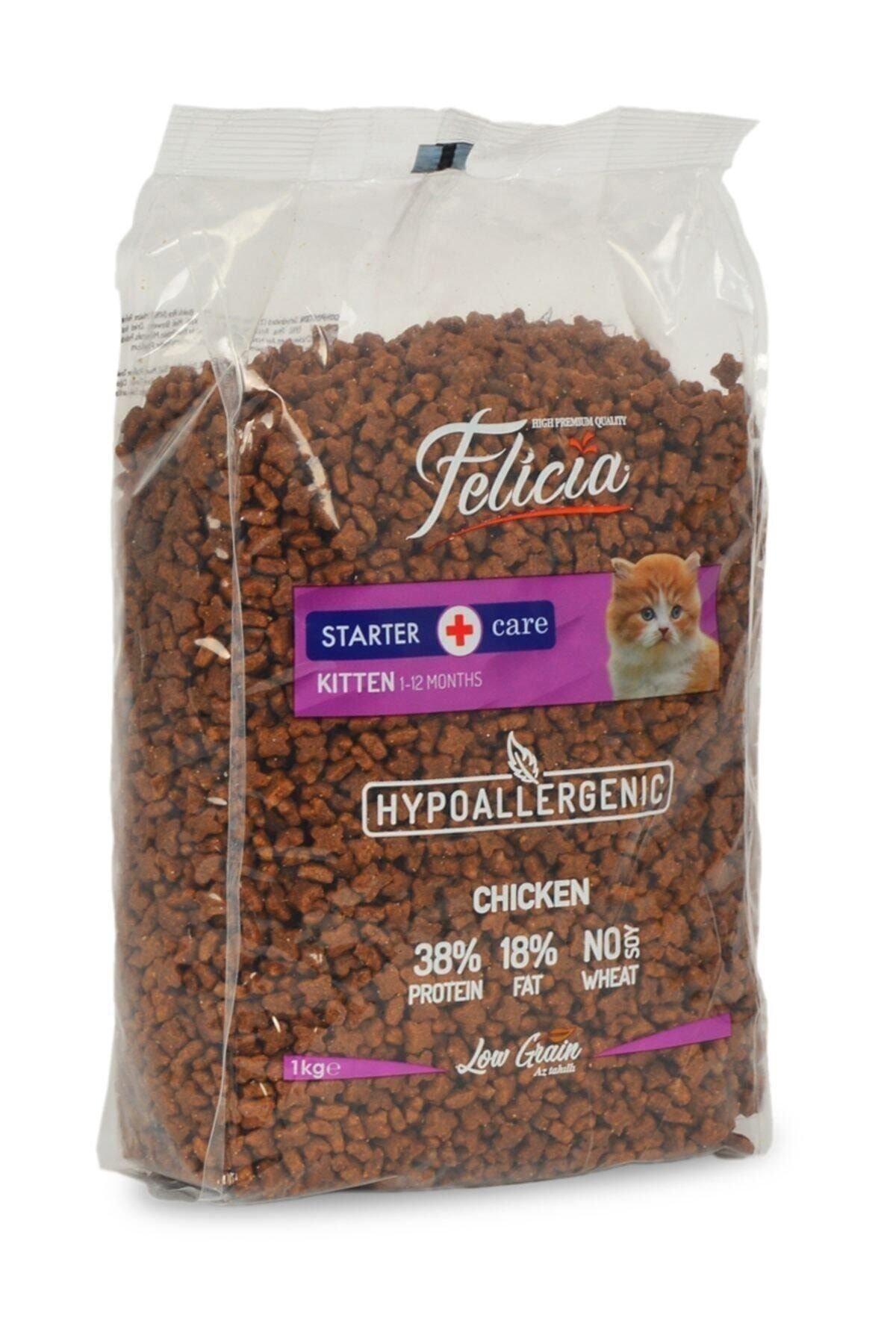 Felicia Yavru Kedi Maması Az Tahıllı 1kg Felicia Yavru Kedi Maması Az Tahıllı 1kg