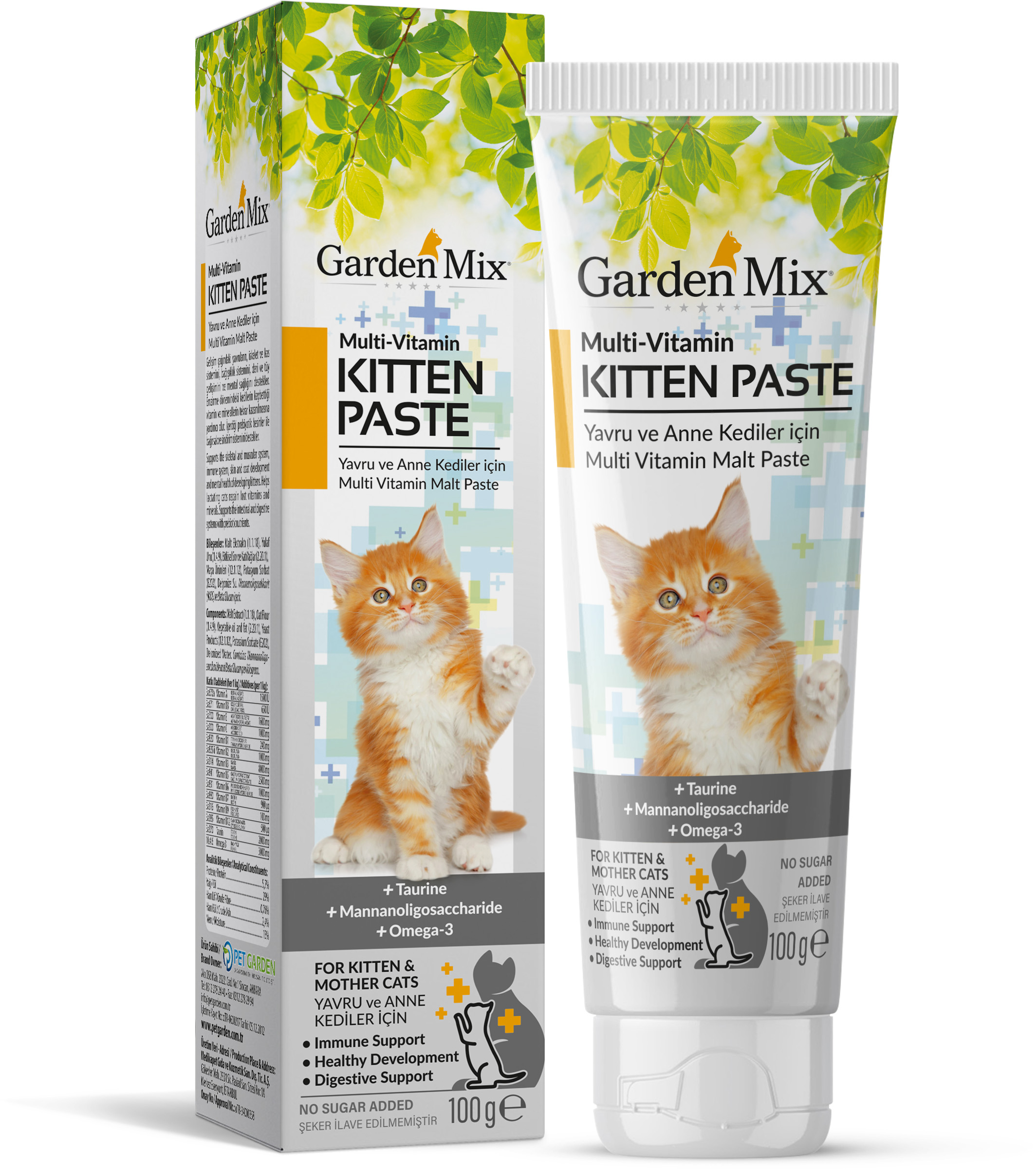Garden Mix Kedi Kitten Multivitamin Macun 100 Gram Garden Mix Kedi Kitten Multivitamin Macun 100 Gram