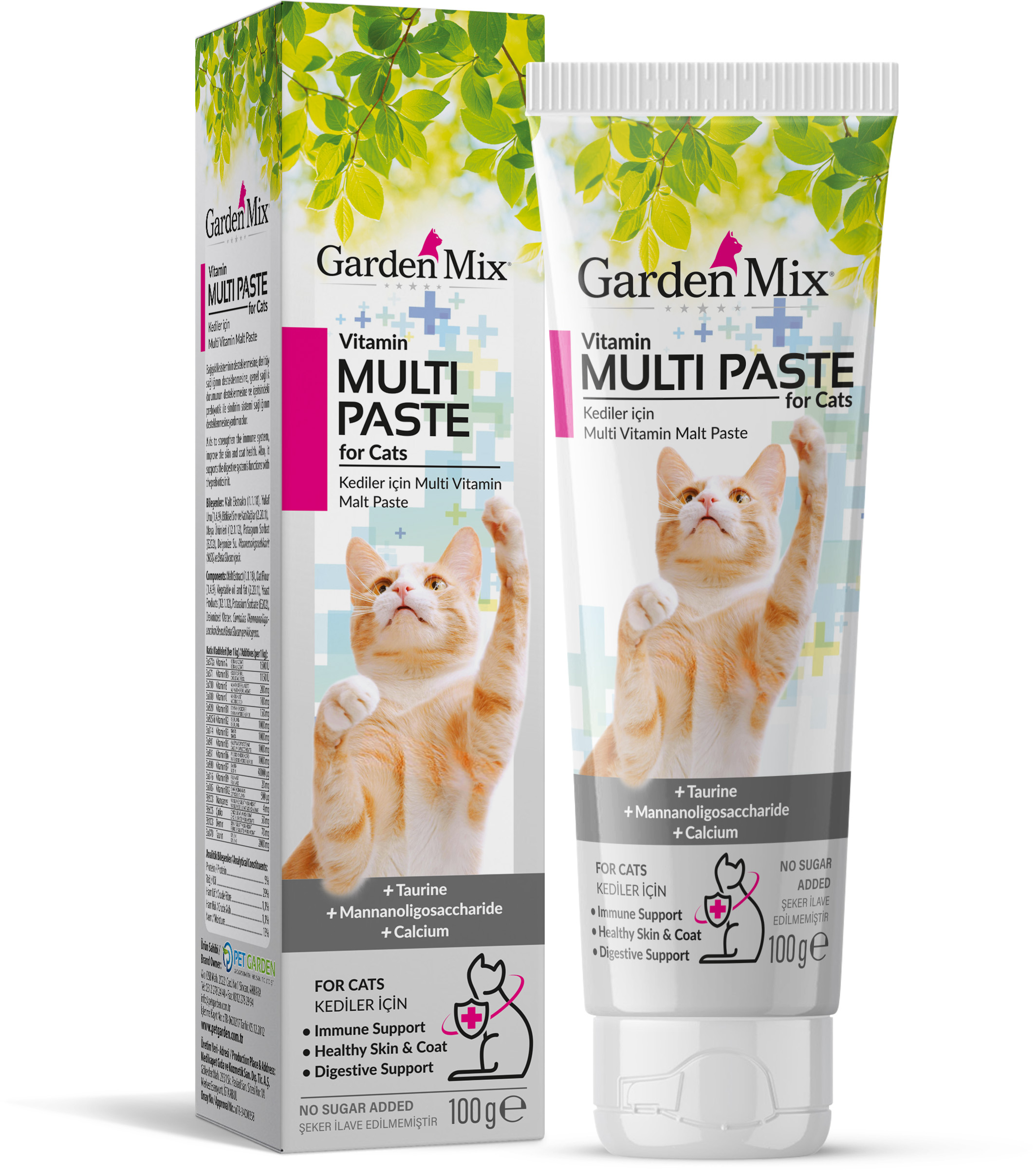 Garden Mix Kedi Multivitamin Macun 100 Gram Garden Mix Kedi Multivitamin Macun 100 Gram