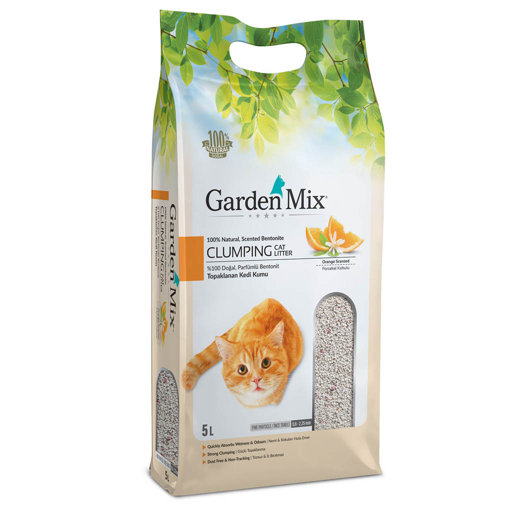 Gardenmix Bentonit Portakallı İnce 5l Gardenmix Bentonit Portakallı İnce 5l