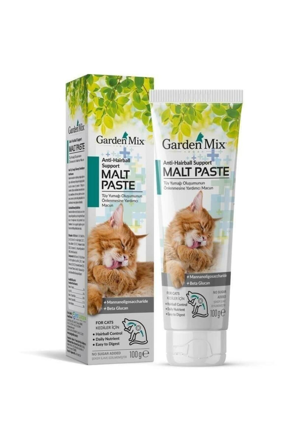 Gardenmix Garden Mix Anti Hairball Kedi Malt Macunu 100 gr Gardenmix Garden Mix Anti Hairball Kedi Malt Macunu 100 gr