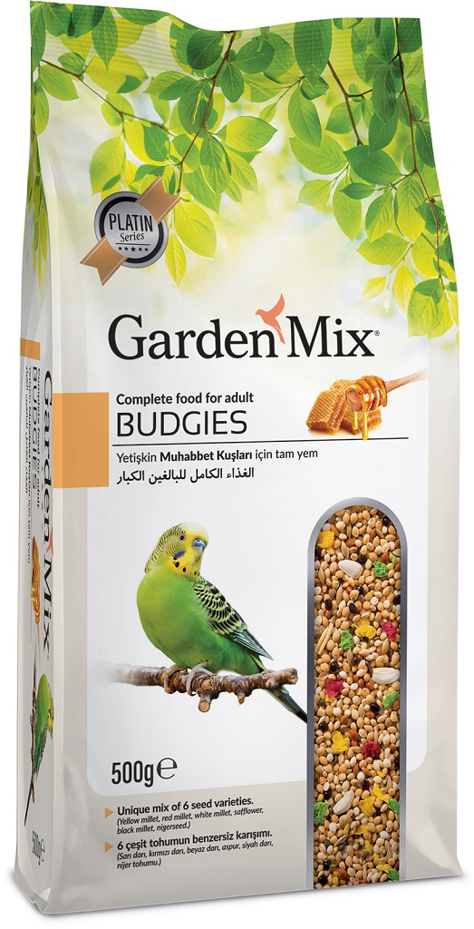 Gardenmix Platin Ballı Muhabbet Kuş Yemi 500g Gardenmix Platin Ballı Muhabbet Kuş Yemi 500g