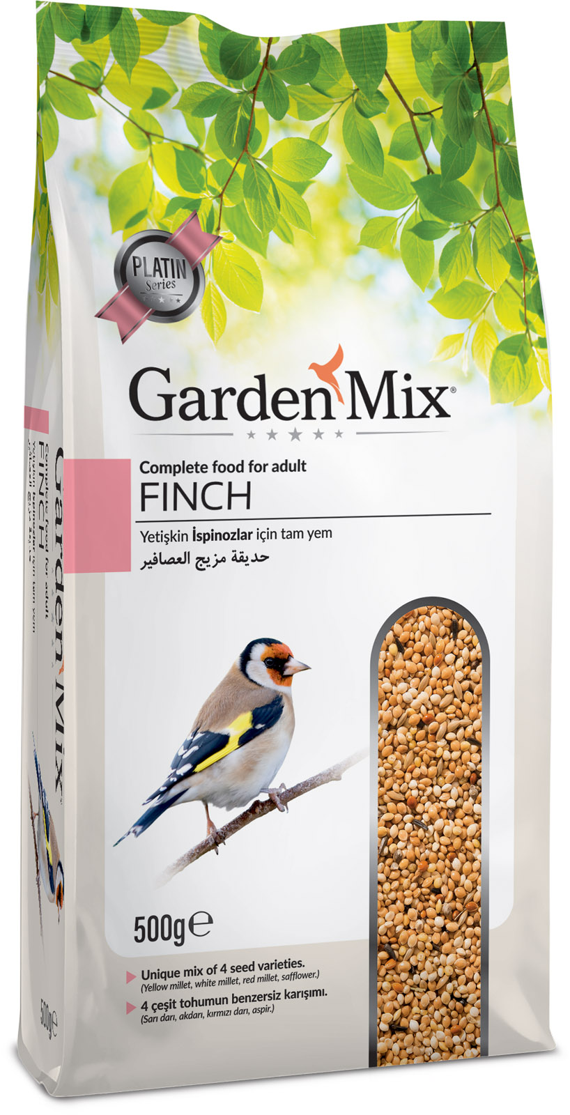 Gardenmix Platin Finch Yemi 500g Gardenmix Platin Finch Yemi 500g