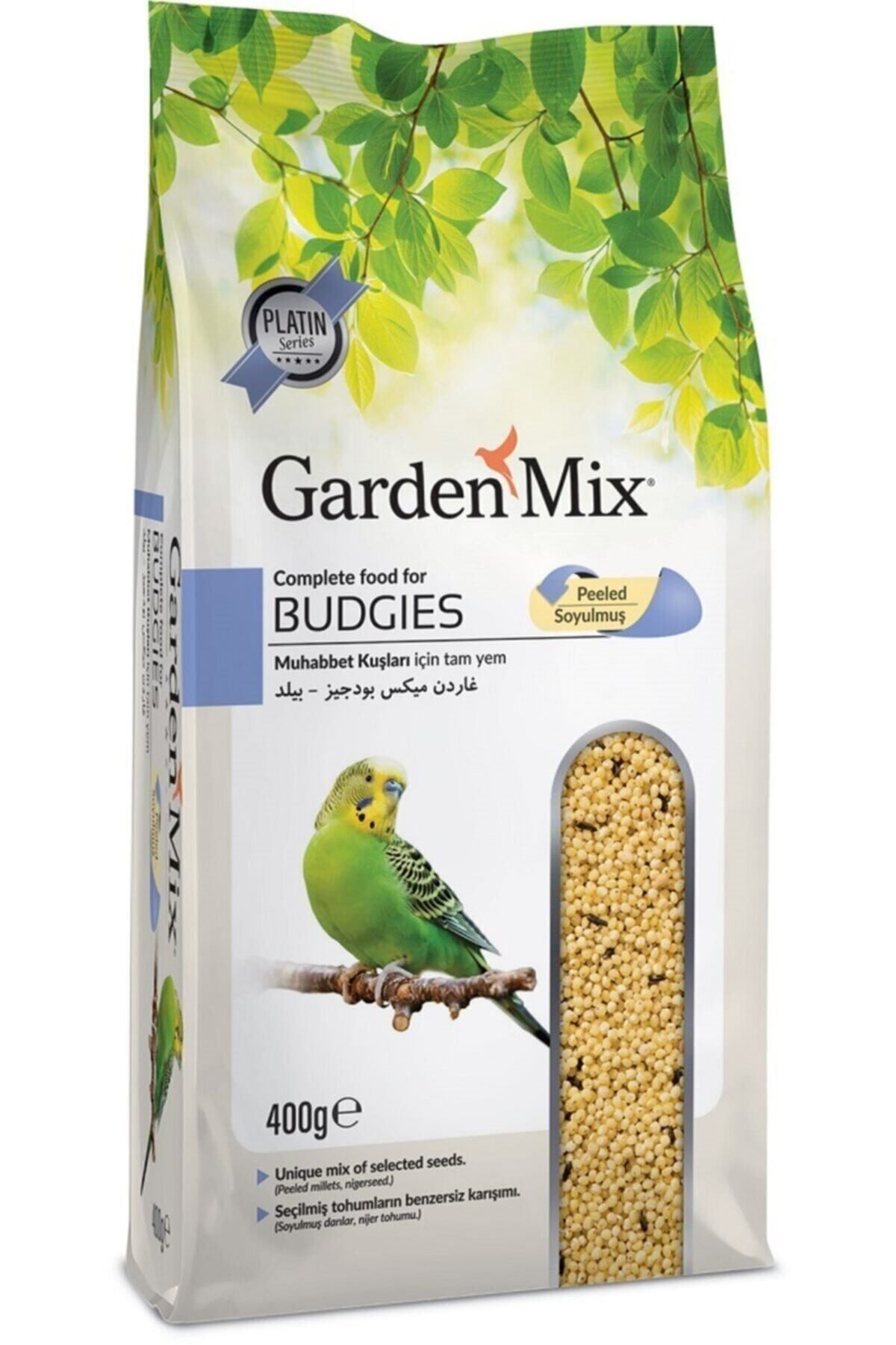Gardenmix Platin Muhabbet Yemi Soyulmuş 400g Gardenmix Platin Muhabbet Yemi Soyulmuş 400g