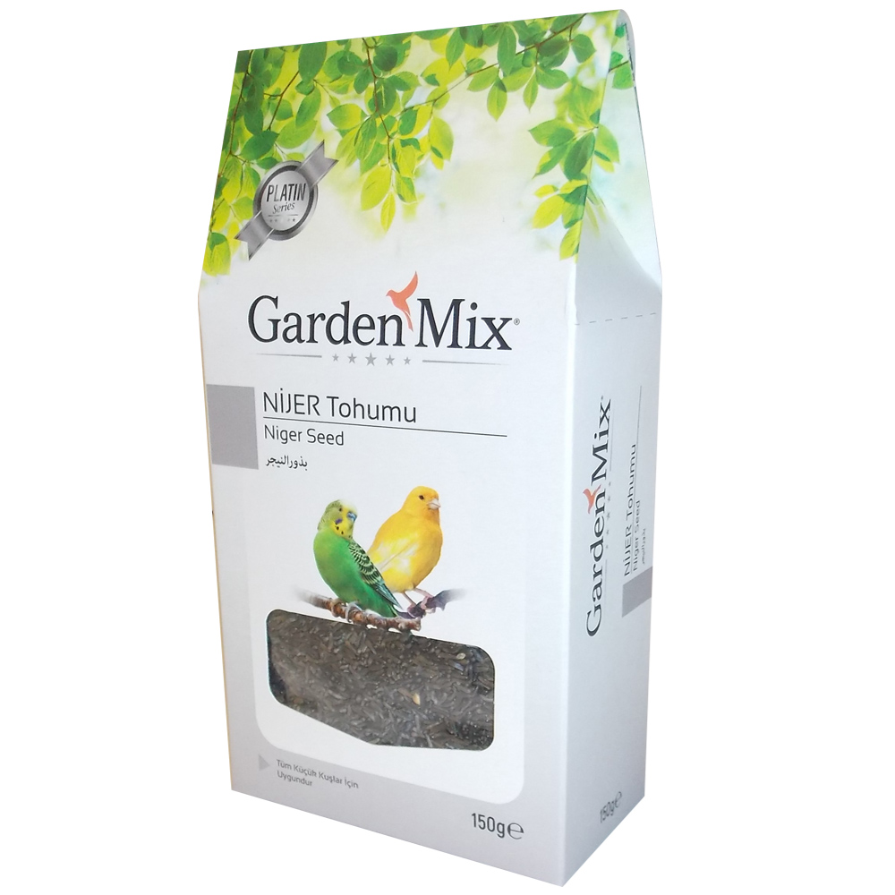 Gardenmıx Platin Nijer Tohumu 150gr Gardenmıx Platin Nijer Tohumu 150gr