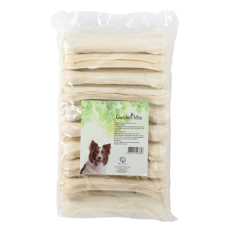 Gardenmix Sütlü Deri Kemik 16cm 90-100 G. 10lu Pkt Gardenmix Sütlü Deri Kemik 16cm 90-100 G. 10lu Pkt