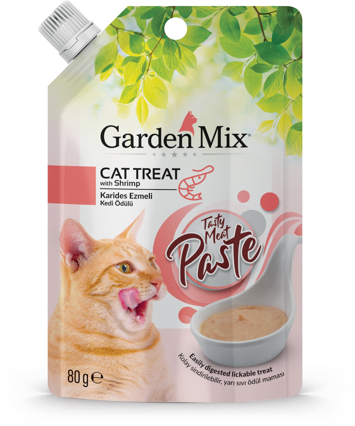 Gardenmix Tavuk Ve Karides Ezmeli Kedi Ödülü 80gr Gardenmix Tavuk Ve Karides Ezmeli Kedi Ödülü 80gr