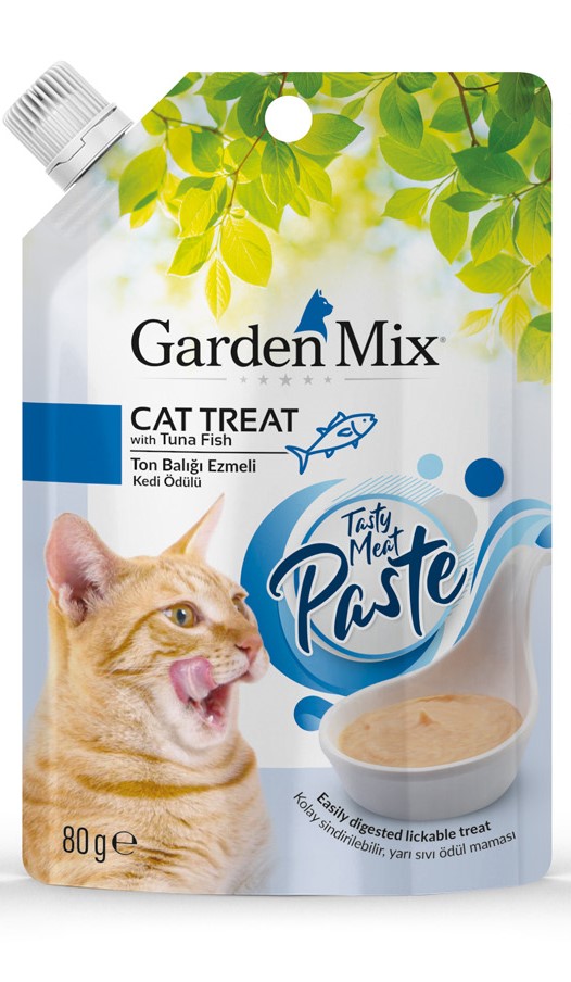 Gardenmix Ton Balık Ezmeli Kedi Ödülü 80gr Gardenmix Ton Balık Ezmeli Kedi Ödülü 80gr